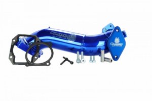 Chevrolet 3500 Intake Elbows - Sinister Diesel - High-Gloss Powder Coated - Sinister Blue - `11-`16